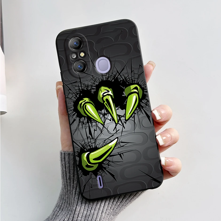 Модный товар грязеотталкивающий чехол для itel A58 необычный защитный модный