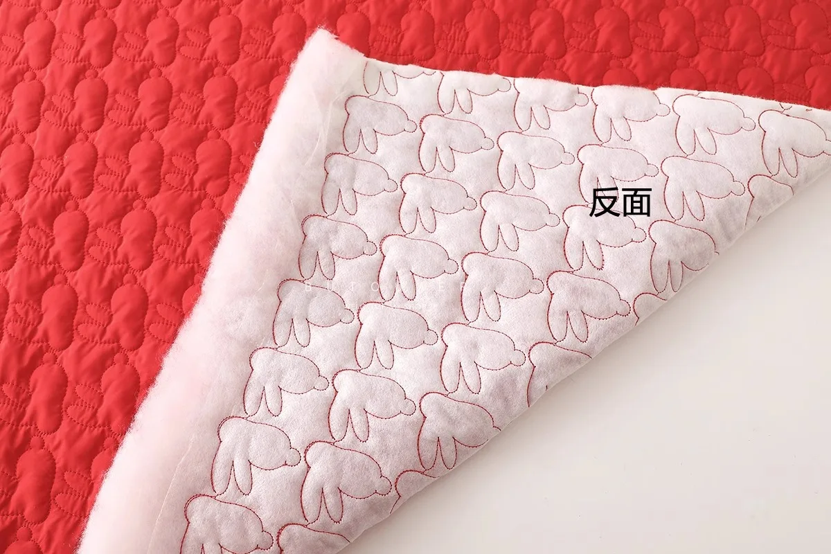 Хлопковая ткань с кроликом 140x50 см