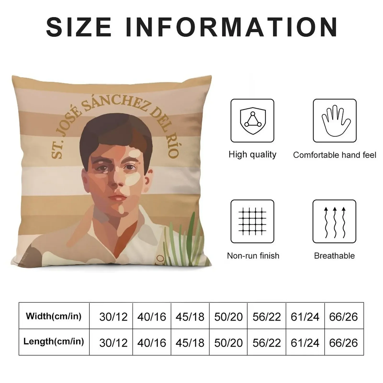 Св. Хосе Санчес Дел Рио декоративная подушка Чехлы для гостиной Рождественские