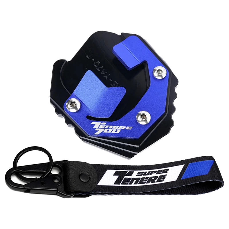 

Для Yamaha Tenere 700 Tenere700 T7 World Raid 2024, аксессуары для мотоциклов, подставка для ног, боковая подставка, увеличитель, подставка