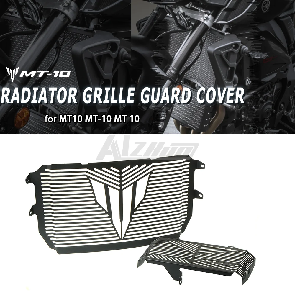 

Stainless Steel Radiator Grille Guard Cover For Yamaha mt 10 mt10 MT-10 Motorbike Radiator Grille Grill Protective Guard Cover