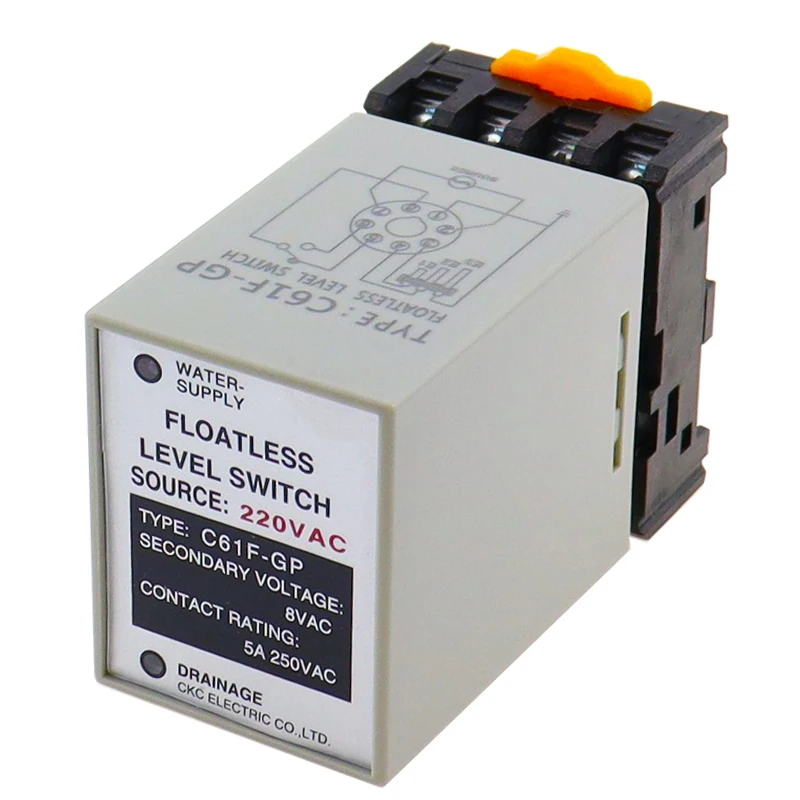 

C61F-GP level relay C61F - GP water level controller switch pump automatically switches with base