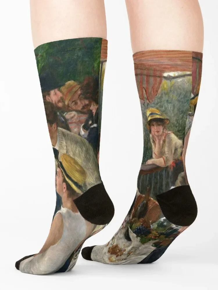 Камень Аугуст Ренуар-ланчхон для лодок Мужские Носки с рисунком Забавный подарок