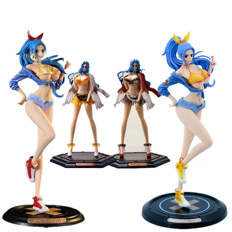 

Action Figure One Piece Vivi Fashion Princess GK Sexy Girl Nefertari Vivi Anime Model Dolls Adult Collection Toys Christmas Gift