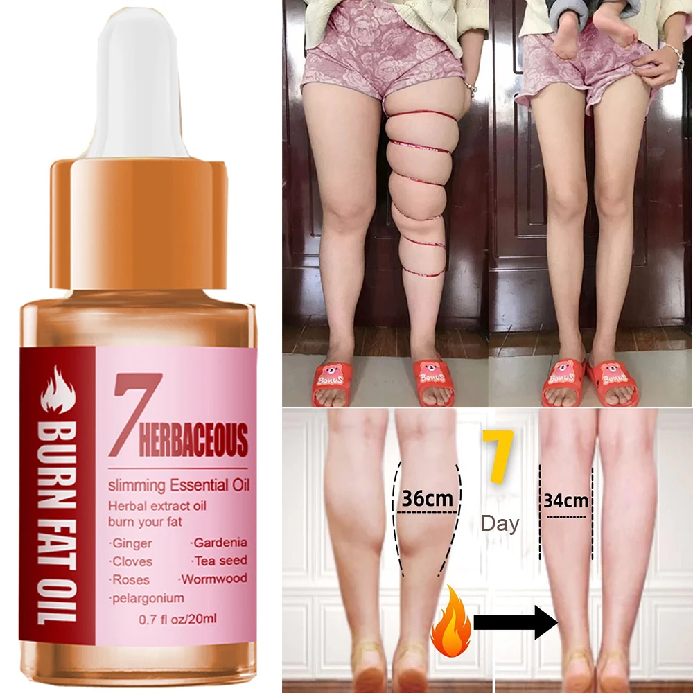 

7 Days Leg Muscle Thin Fat Burning Oil Weight Loss Products Reshape Leg Lines Eliminate Muscle Leg