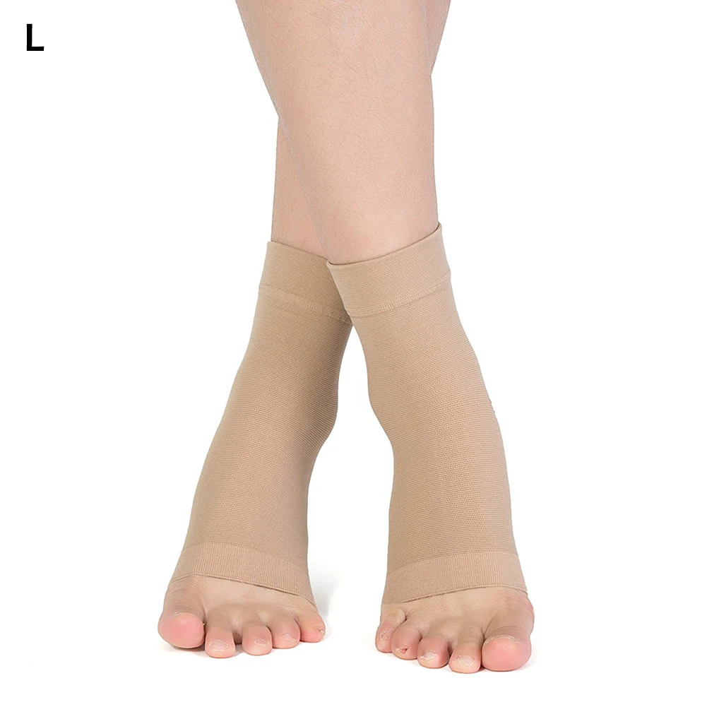

Women Men Elastic Heel Pain Relief Protective Arch Support Medical Sleeve Compression Socks Ankle Guard Sports Plantar Fasciitis