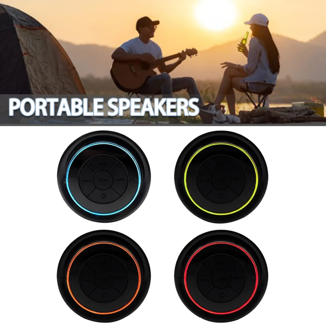 

Беспроводной динамик для душа 7 уровня 3 Вт, Многофункциональный Bluetooth-совместимый громкий динамик, громкая связь, пылезащитный автомобильн...