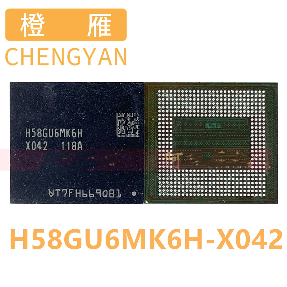 

CHENGYAN, 1-5 шт., оригинальный новый или копировальный новый и хорошо протестированный телефон, H58GU6MK6H X042 18G BGA496