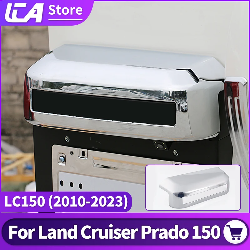 

Applicable to 2010-2021 Toyota Land Cruiser Prado 150 LC150 Modification Accessories Rear License Plate Top License Plate Cover