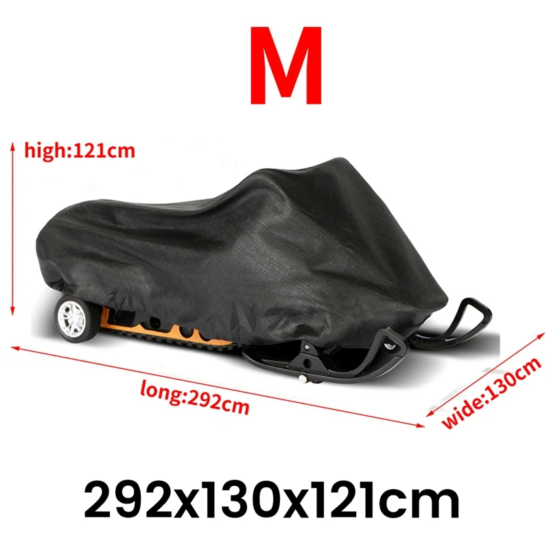 Чехол для снегохода водонепроницаемый пылезащитный чехол трейлерных саней