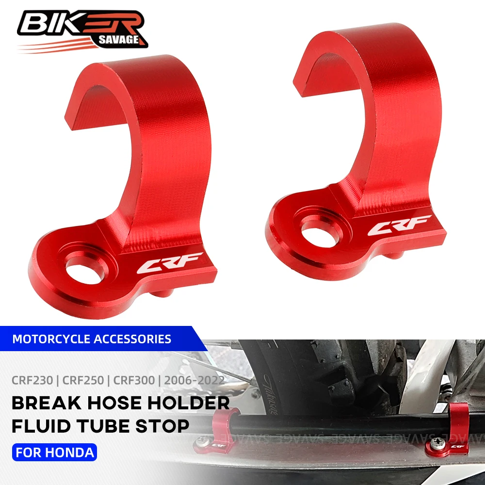 

CRF Motorcycle Rear Brake Line Holder Hose Guide Clamp For HONDA CRF250L CRF300L Rally CRF230M CRF230L Dirt Bike Lines