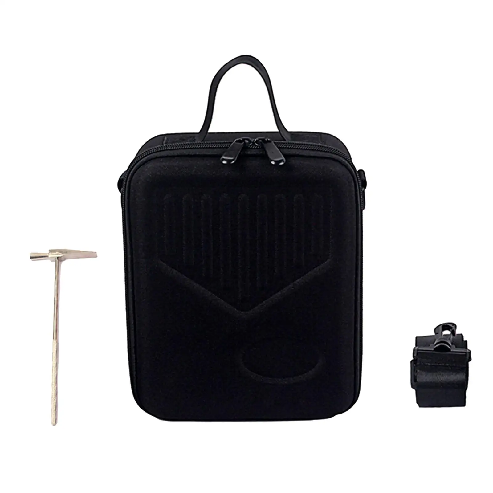 

Kalimba Carry Case Thumb Piano Bag with Tuning Hammer Shockproof Black