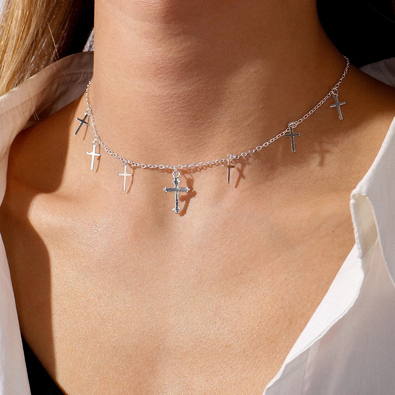 Ювелирные изделия для вечеринок маленькие несколько элементов в форме креста