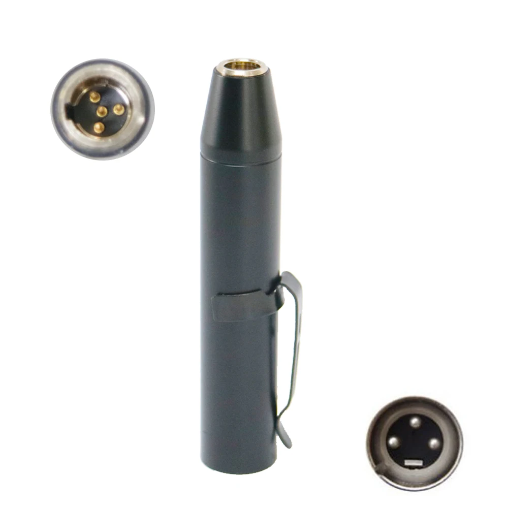 Фото MX202 Кардиоидный музыкальный инструмент Микрофон Подвесной подвесной микрофон TQG TA4F Мини 4-контактный 2-метровый кабель XLR 3-контактный фантомный адаптер питания №2