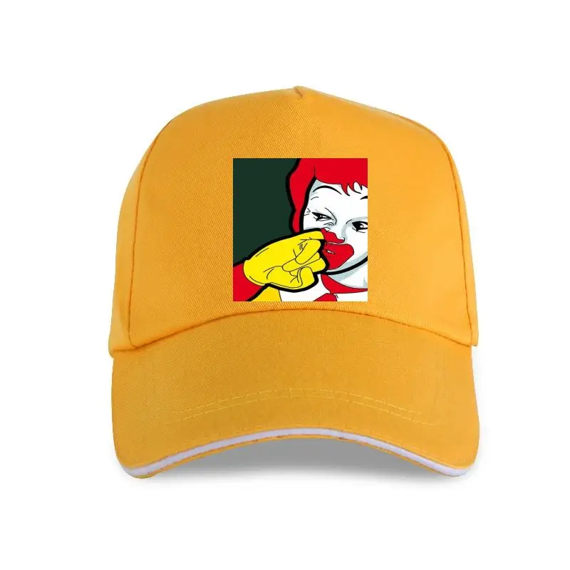 

2022 Cap Hat Ronald Mcdonald Nose Picking Clown Parody Funny Pop Art Mens Top Al73 Cotton Baseball Cap