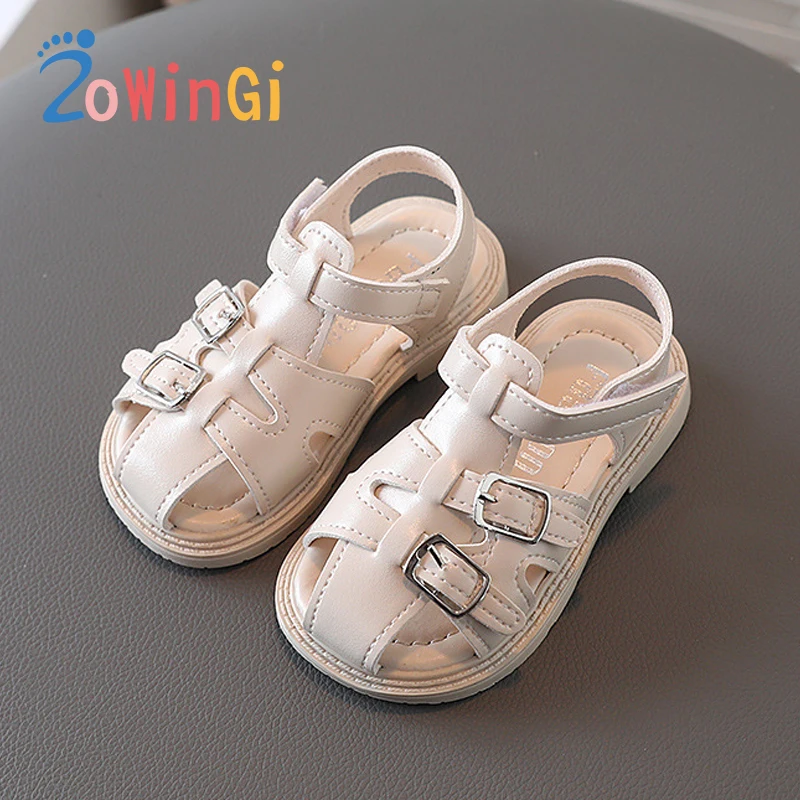 

Size 21-30 Kids Shoes for Girl Sandals Summer Sandals Children's Flat Shoes Child Boy Shoes Soft Bottom Shoes Sandal Infantil