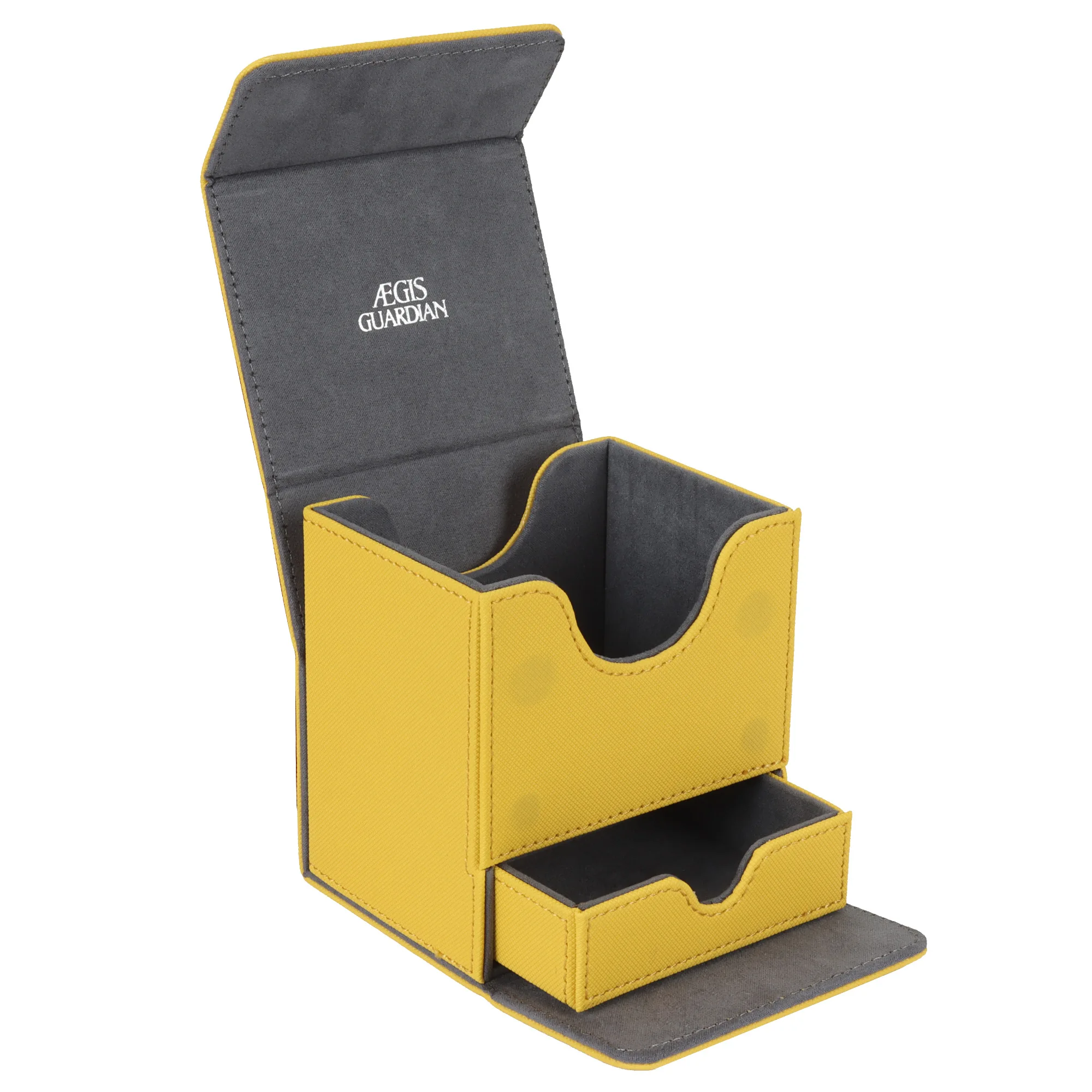 AEGIS GUARDIAN Commander Deck Box карточка высокого качества для MTG/PTCG/YuGiOH/lorchina Fit 100 + желтая