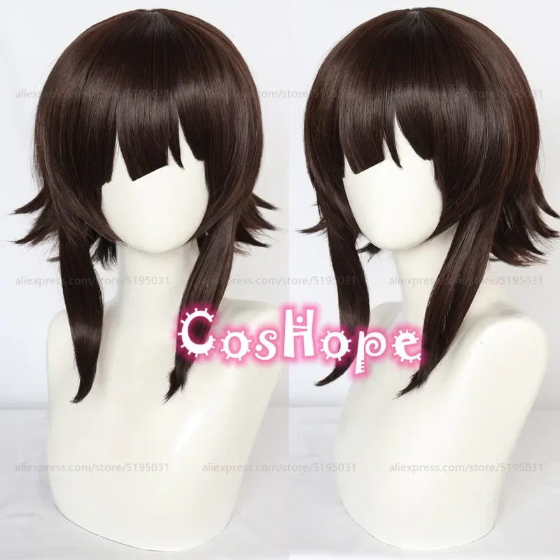 Megumin Косплей Парик Коричневый Аниме Парики Термостойкие Синтетические Хэллоуин