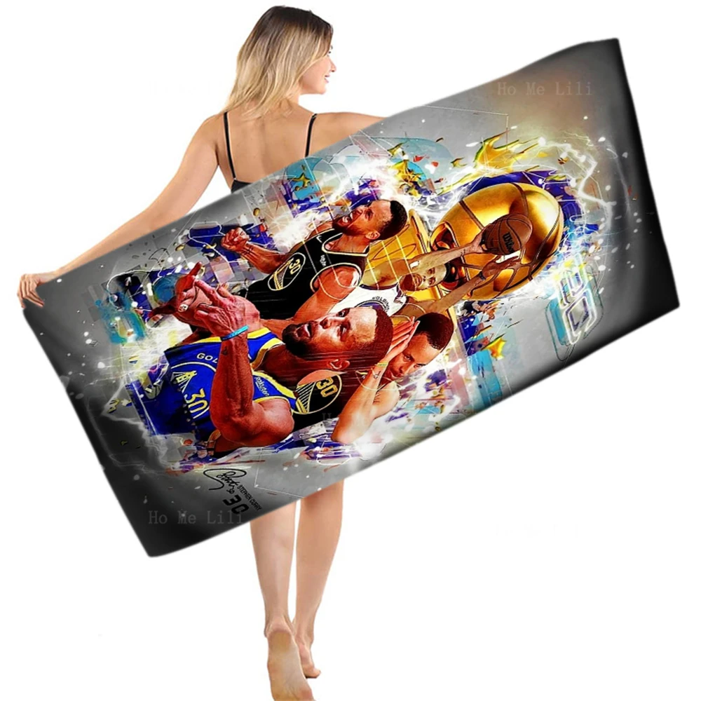 Stephen Poster Success Poster Inspirational Basketball Exercise Man Cave Quick-Drying Towel