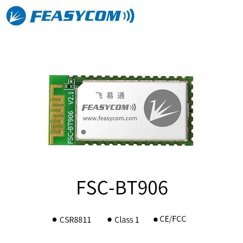 

Модуль FEASYCOM BLE 4,2 с двойным режимом, Bluetooth аудио модуль CSR8811 A2DP аудио для гарнитуры, динамика