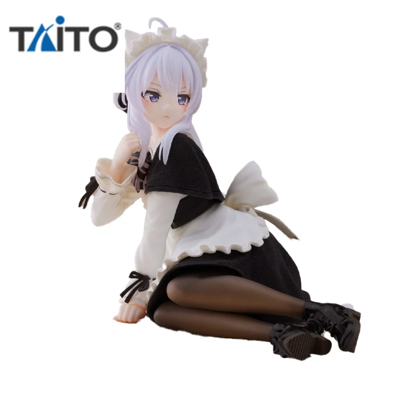 

Оригинальная настольная Милая аниме-фигурка Taito Elaina, фигурка, игрушки для мальчиков, девочек, детей, подарки на день рождения, Коллекционная модель