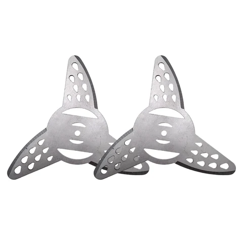 1/2 pcs., Metal string for grass, trimmer, head of the bush, 150 mm blades for electric lawn mower, parts for lawn mower, accessories for tools