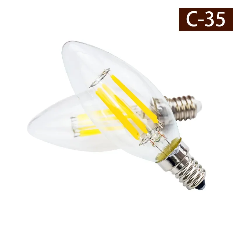 

6 шт. Светодиодная лампа WAMID Edison E14 2Вт-8Вт C35/C35L