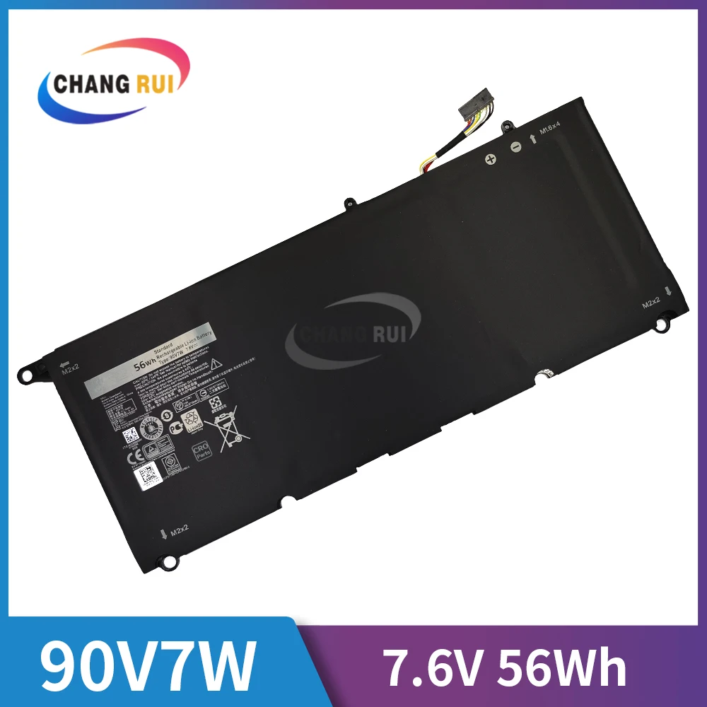 

CRO 90V7W 56Wh battery For Dell XPS 13 9343 9350 JD25G 0DRRP DIN02 0N7T6 5K9CP JHXPY RWT1R Laptop lithium ion batteries