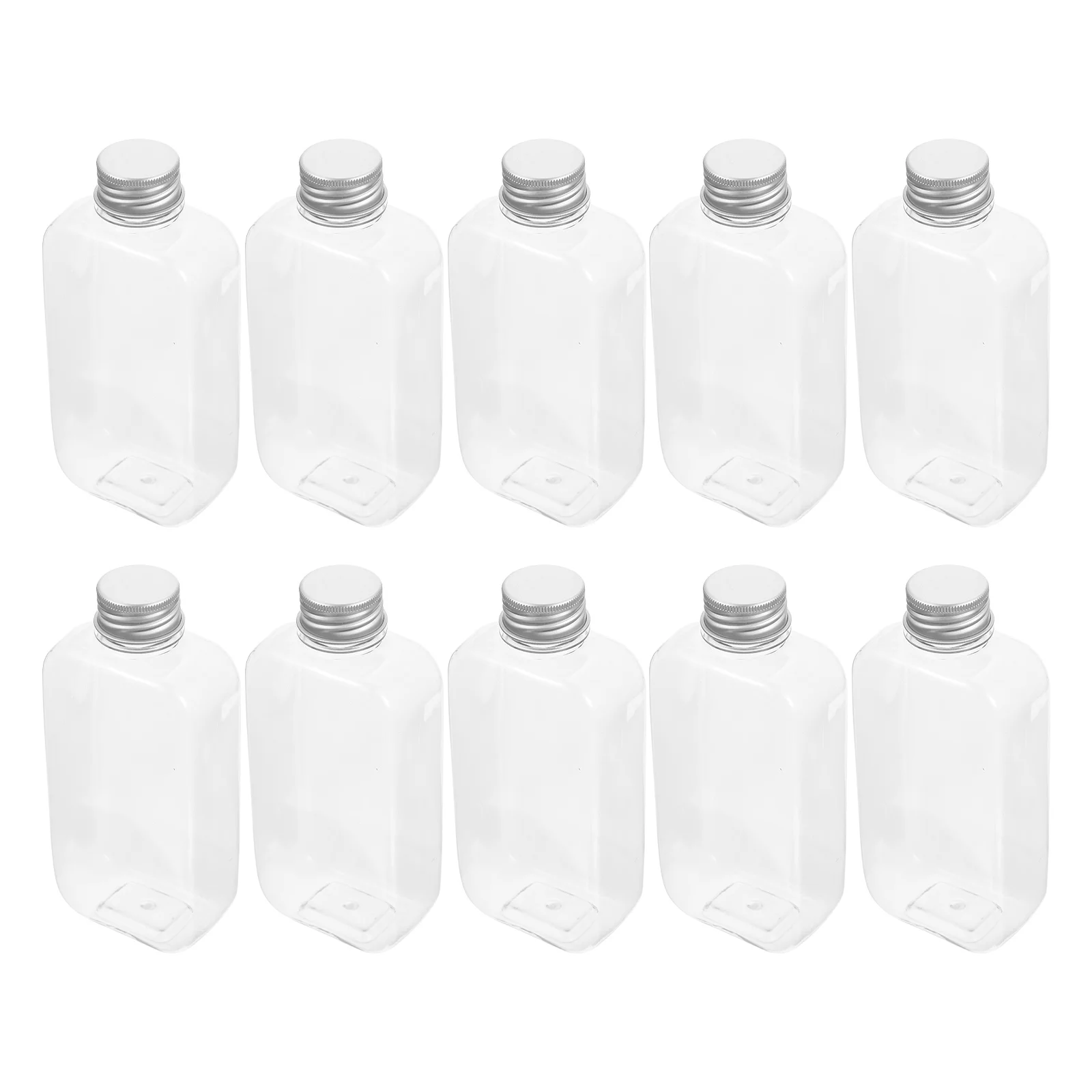 

Bottles Bottleclear Plasticlids Container Reusable Beverage Caps Drink Empty Watercartontea Duschgel Spender Bulk Containers