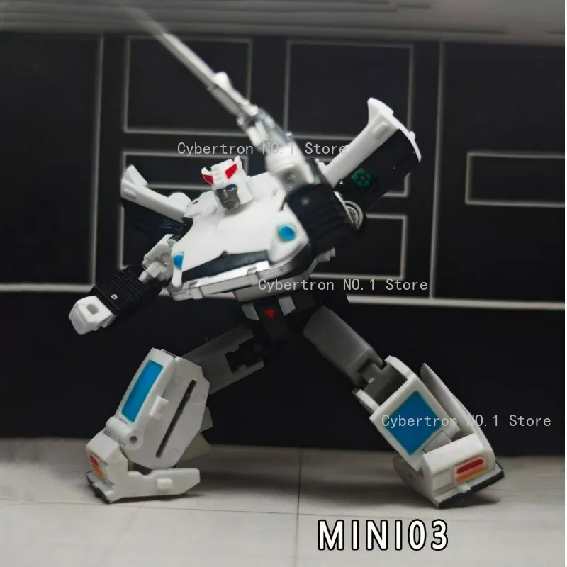 Фото В наличии: Новые трансформеры-роботы Galaxy Toys NewMini 03 Prowl, 04 Bluestreak, 05 Smokescreen — коллекционные фигурки-модели, подарок №4