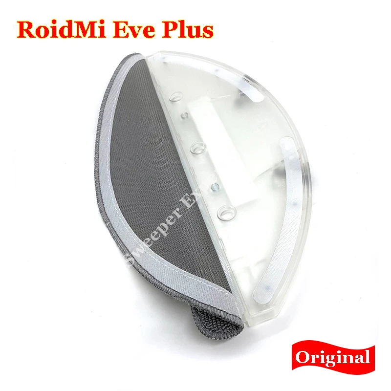 Original Water Tank Mop Cloth Tray Accessories For XiaoMi Roidmi Eve Plus Vacuum Cleaner Robot Replacement Parts Mop Bracket