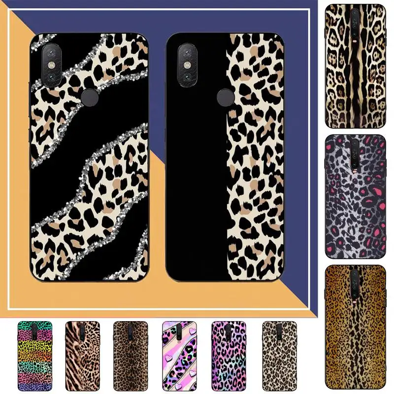 

Fashion Tiger Leopard Print Panther Phone Case for Redmi Note 8 7 9 4 6 pro max T X 5A 3 10 lite pro cover