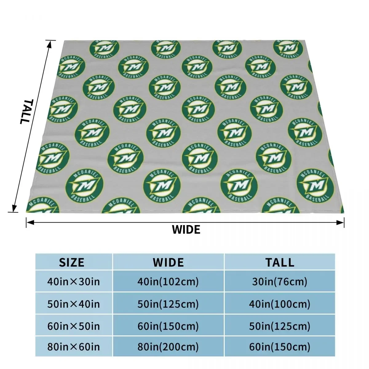 McDaniel студенческое одеяло для пикника пушистые одеяла