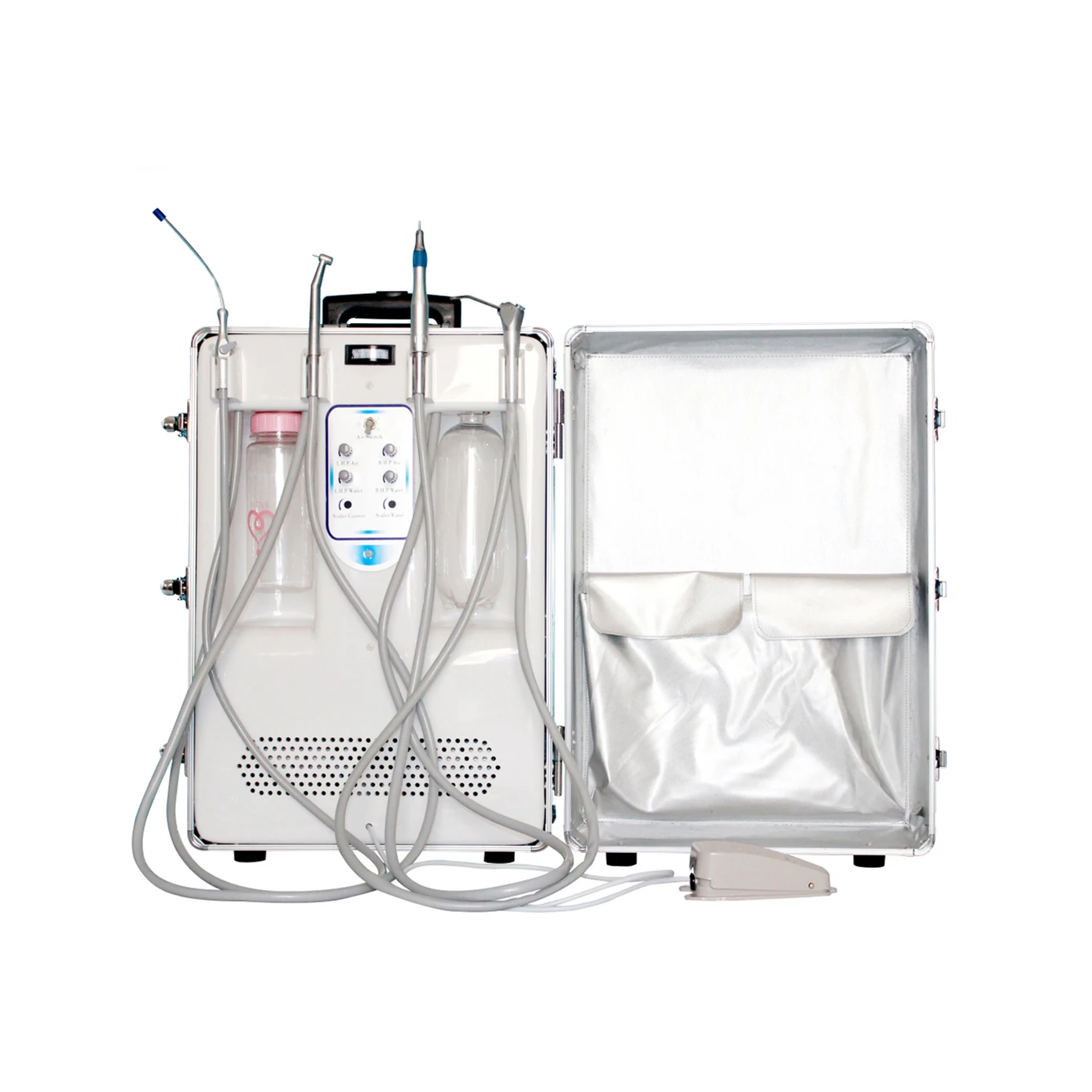 

Hot Sale CE Approved Mini Air Compressor Inside Portable Dental Unit