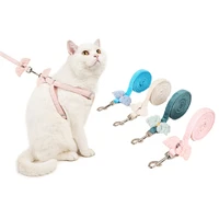 pet cute traction rope creative angel wings vest chest strap cat small dog adjustable harnes collar pet supplies