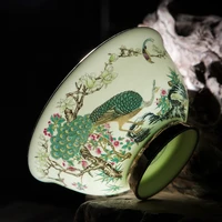 qing dynasty yongzheng enamel golden pheasant peony bowl antique porcelain collection