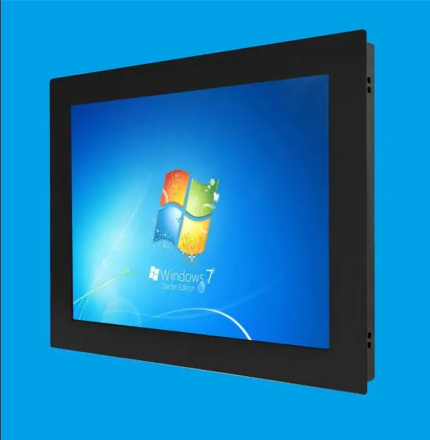 

19 Inch Kiosk Industrial Touch Screen ResistIve Embedded Wall Mounted Self-Service Panel Monitors Pc