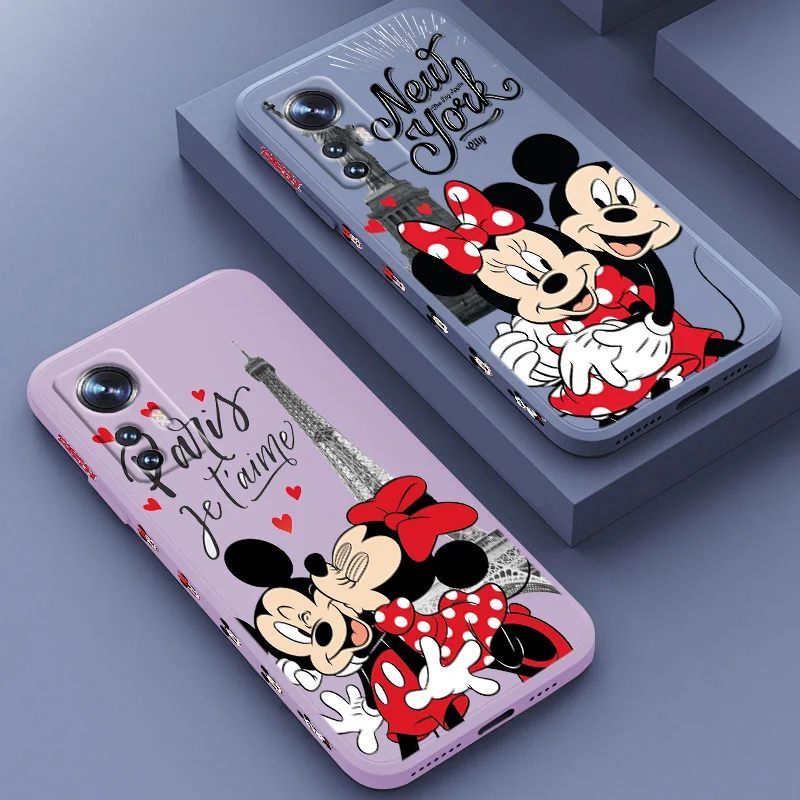 

Cute Disney Mickey Mouse love Phone Case For Xiaomi Mi 9 Pro SE Lite 10S 10T 10i 5G 10 Pro 11 Lite 11i Mix 3 Liquid Left Rope
