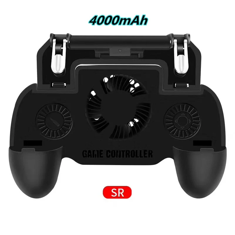 

SR 4 Finger Mobile Phone Gamepad Joysticks Handle Game Controller Trigger for PUBG COD Auxiliary Artifact for IPhone IOS Android