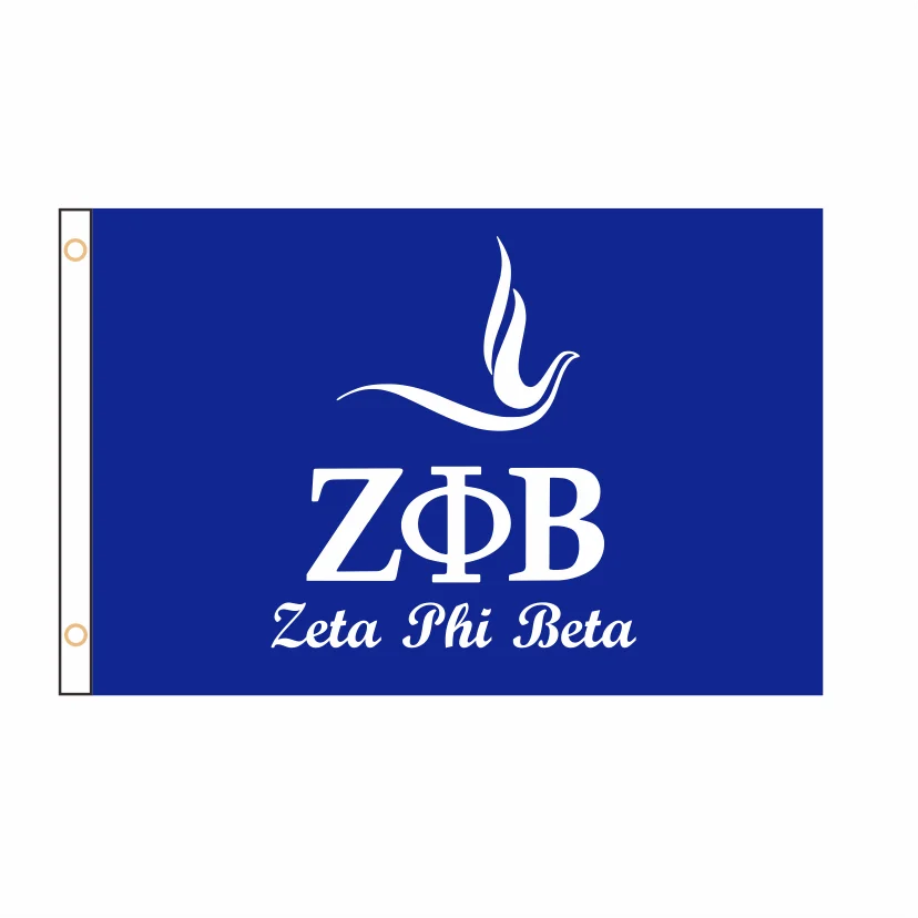 

Support customization Zeta Phi Beta Flag Banner 2ft*3ft 3ft*5ft Advertising Car QZ-021