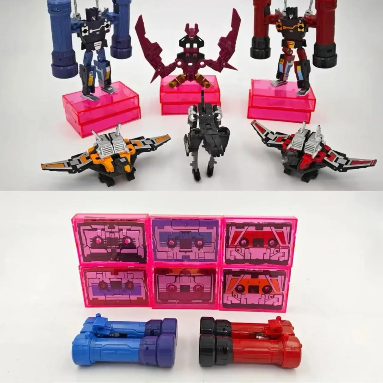 THF-01P6 Игрушки-трансформеры Soundwave Six Tape Troop G1 Mindwipe Rumble Frenzy Ravage Laserbeak Buzzsaw Limit Фигурка Робот Подарок (art.: 3920cccecb2a3) - 3920cccecb2a3
