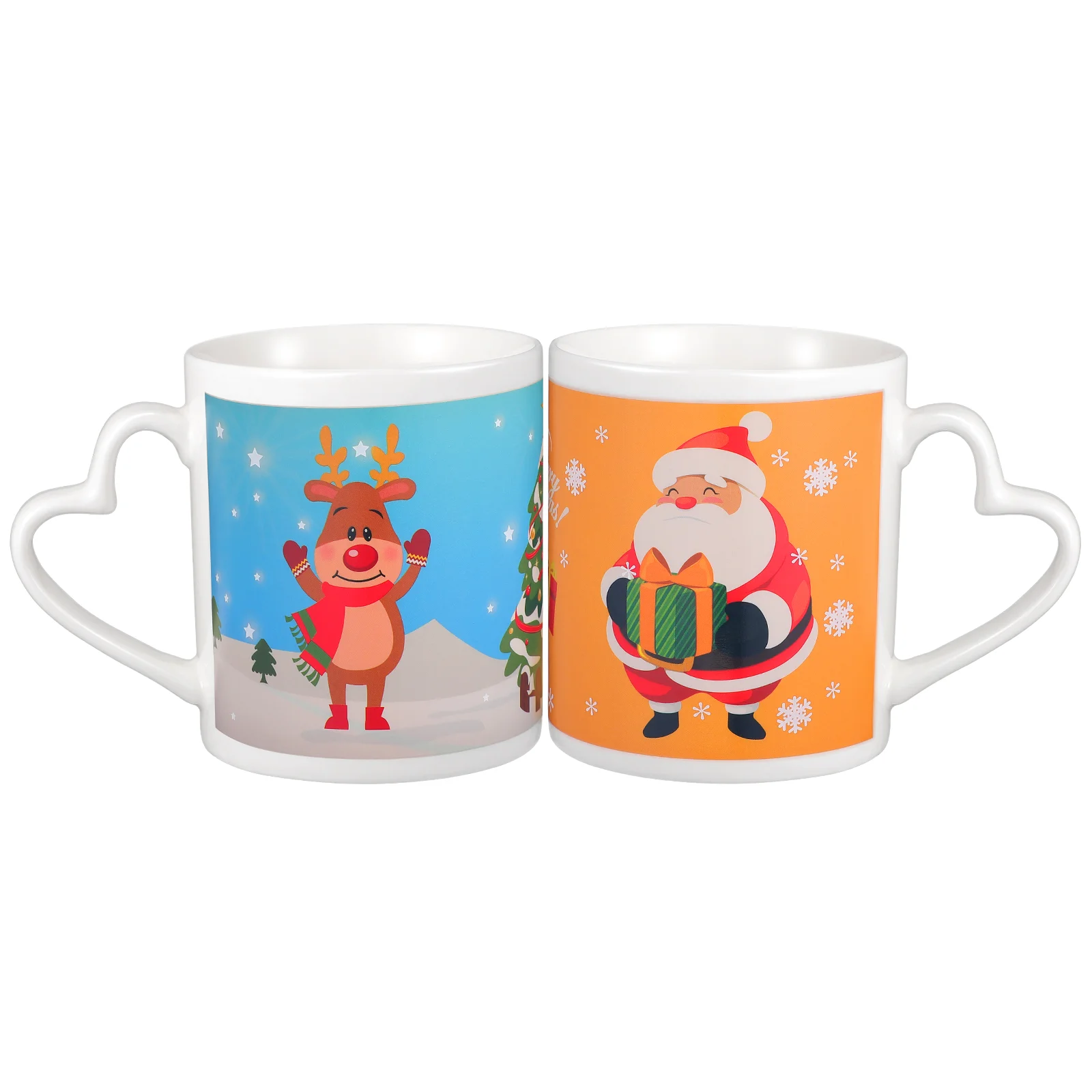 

Christmas Mugs Coffee Mug Color Changing Morning Tea Gifts Morphing Cups