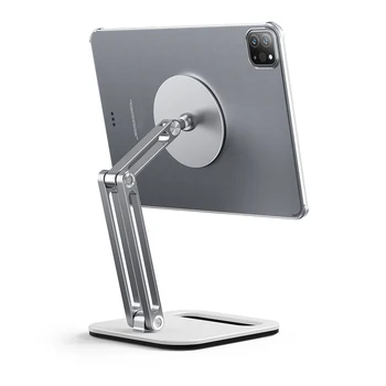 Metal Magnetic Tablet Stand Holder Pad Folddable Support for iPad Air Pro 12 Mini Xiaomi Samsung Accessories 1
