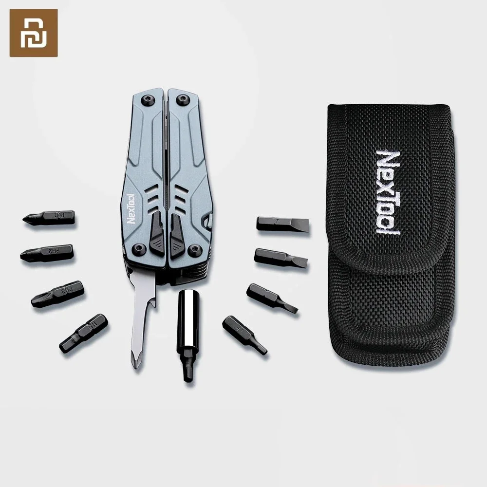 

Youpin NexTool 14 IN 1 Multi Plier WoodWorking Saw Tools Screwdriver Folding Pocket Knife With Bag Hand Tools Cutters Multi-tool