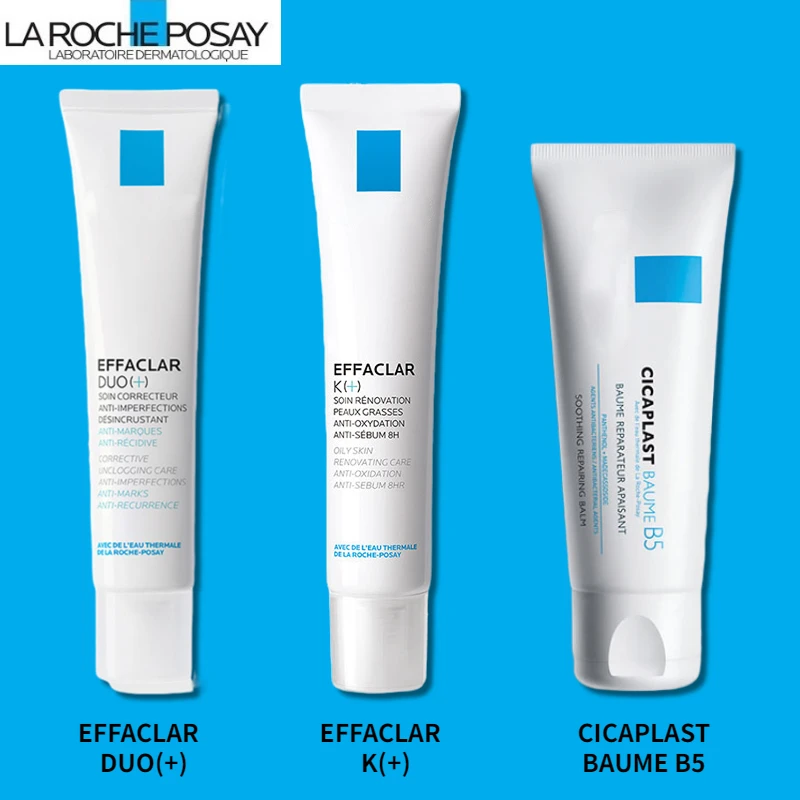 

La Roche Posay EFFACLAR Duo+/K+ Acne Treatment Cream Removal Pimple Blackhead Oil Control Pore Reduction Salicylic Acid Gel 40ml