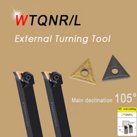 wtqnr2020k16 wtqnr2525m16 wtqnr3232p16 external turning tool holder metal lathe boring bar cutting accessories cnc lathe