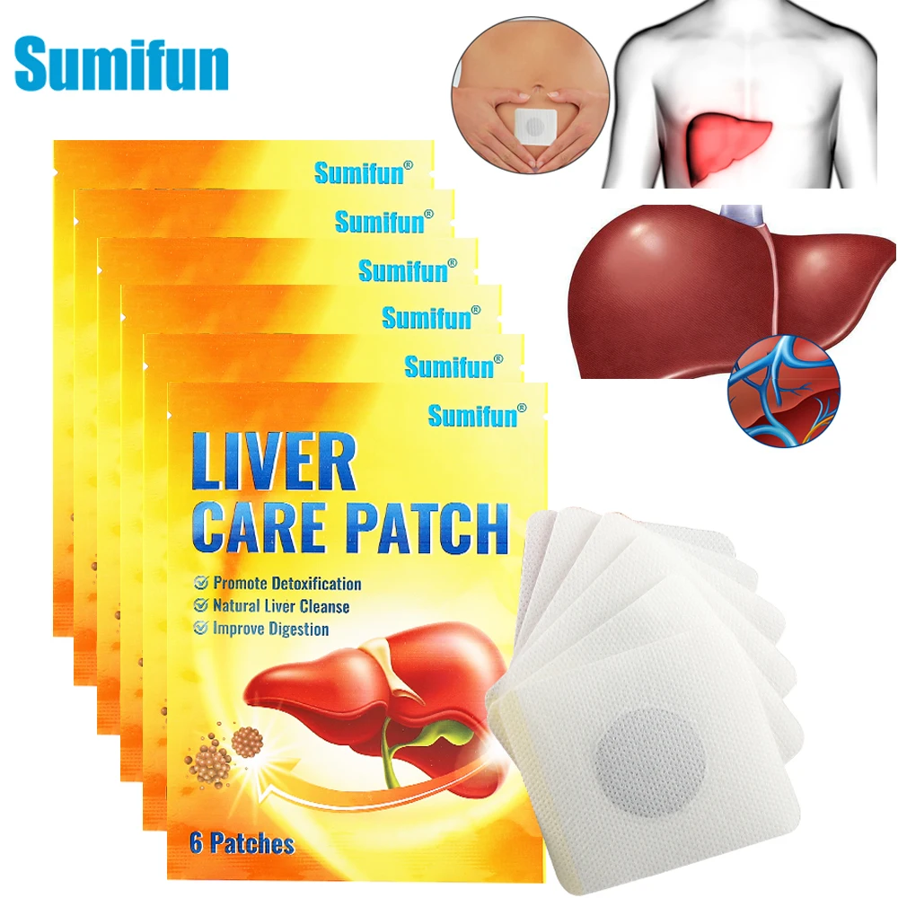 

Sumifun Liver Care Patch Cleanse Detox Herbal Medical Liver Health Protection Plaster Dry Eyes Fatigue Relief Chinese Medicine