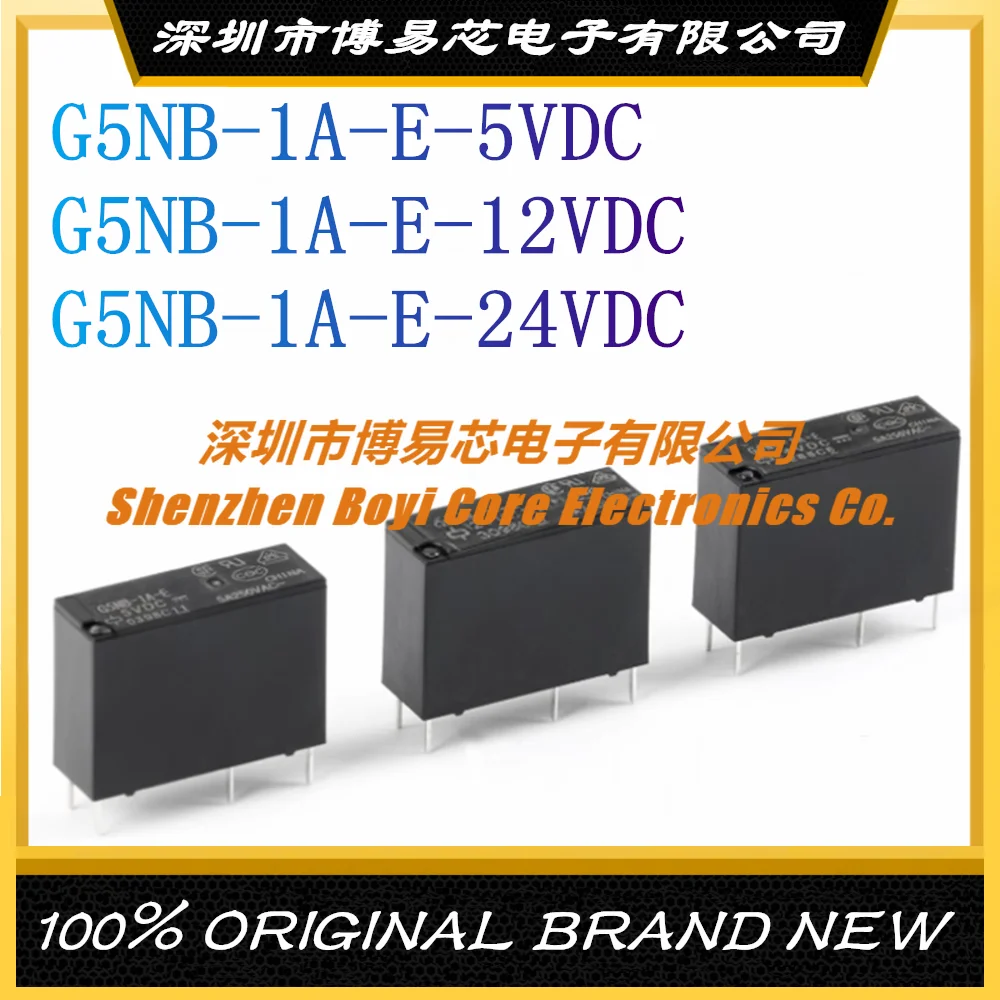 

G5NB-1A-E-5VDC 12VDC 24VDC A Group of Normally Open 4 Feet Original Genuine Power Relay