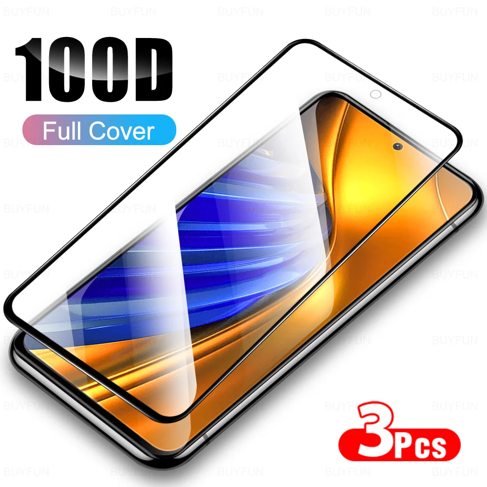 

Защитное стекло Poko F4GT F 4 PofoF4 GT для телефона, 3 шт.