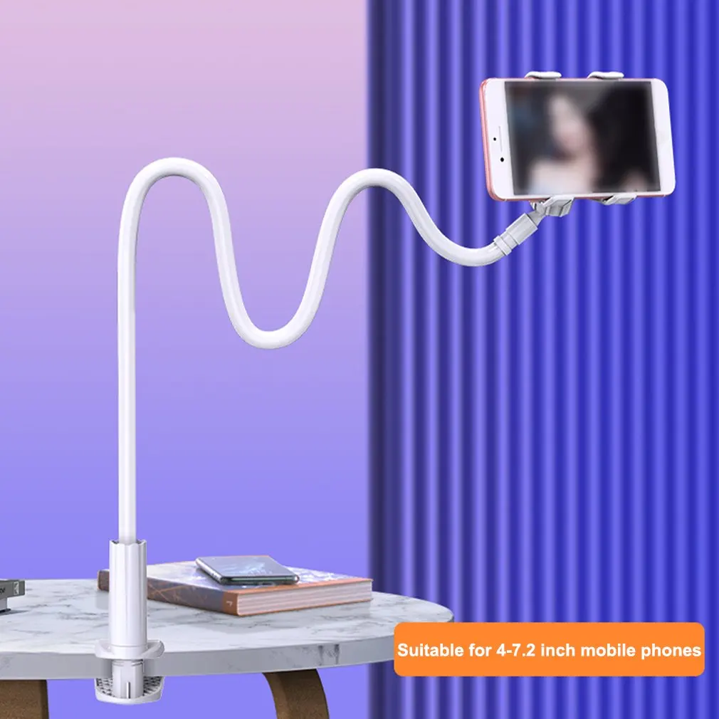

Multifunction Flexible 360 Rotation Clip Mobile Cell Phone Holder Lazy Bed Desktop Bracket Mount Stand Phone Arm Bracket Holder